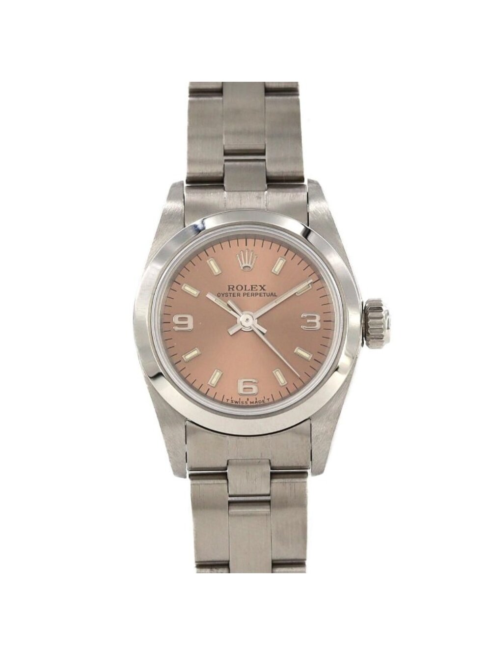 Rolex Oyster Perpetual SS Automatic Winding T Number Watch